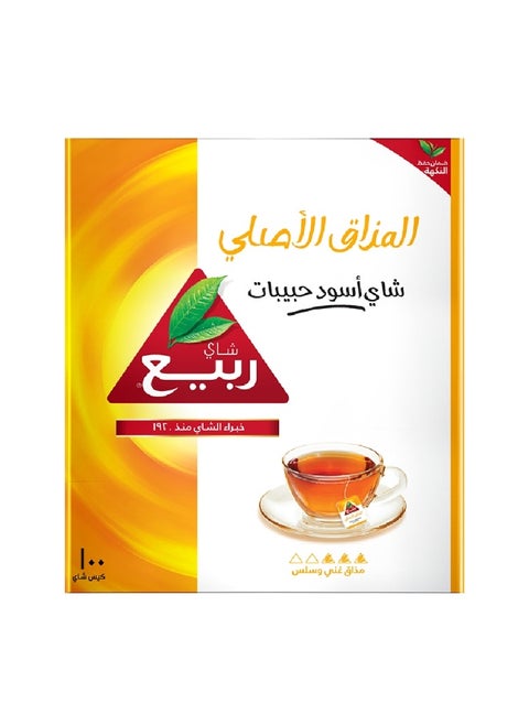 Rabea Tea Original Taste, 100 Tea Bags