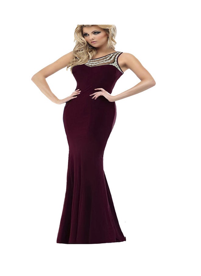 FG WOMEN LONG DRESS ONESHOULDER  - Image 1