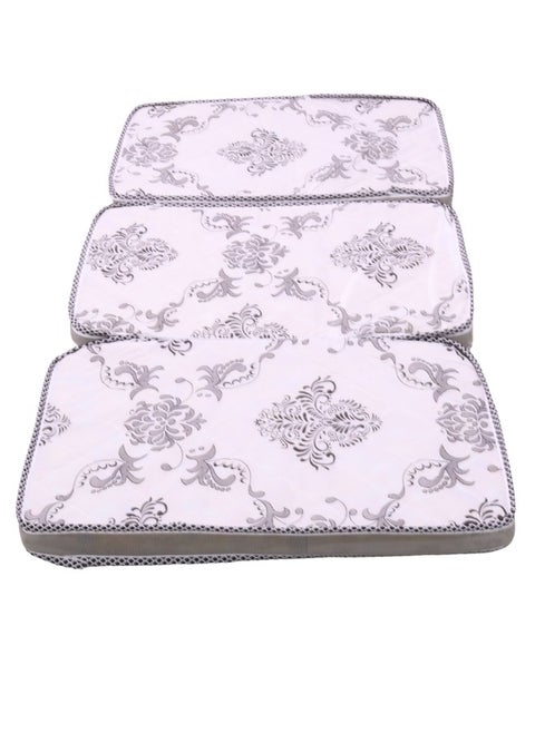 Easy-to-carry foldable foam Single Size mattress with bag size 190x90 cm Thickness 6 cm White