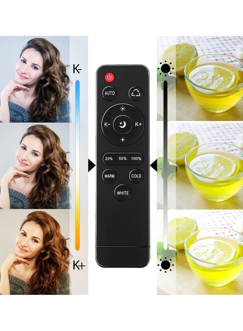 ANDOER Softbox for Photography, 3-Color Lighting with Reflector, Remote Control, and Carrying Bag - Image 3