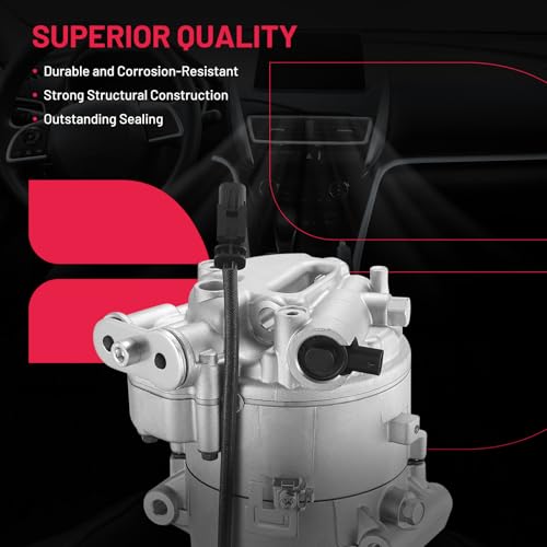 BDFHYK 158271 Air Conditioning A/C Compressor Compatible with Chevy Cruze 2012 2013 2014 2015 2016 L4 1.4L, Cruze Limited 2016 L4 1.4L - Image 3