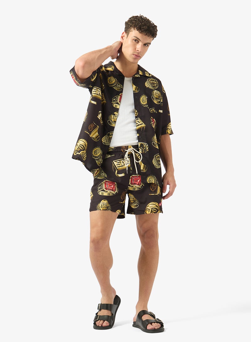 Grimey The Og Tour Swimming Shorts - Image 2