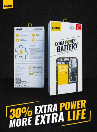 بطارية إضافية أوتومات 4450mAh لجهاز آيفون  ١٢ برو ماكس، طاقة إضافية بنسبة ٣٠٪ وحياة إضافية، بطارية استبدال مصنوعة بتقنية IC اليابانية مع بوليمر ليثيوم أيون مميز - view 3