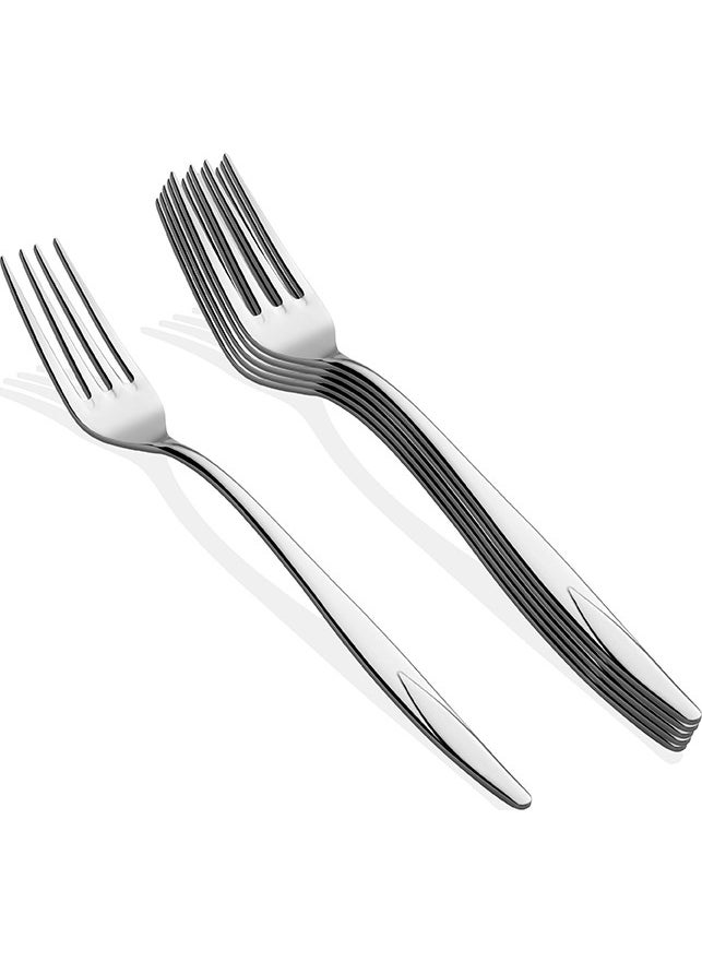 Onon Vienna Plain 6 Piece Dinner Fork  - Image 1
