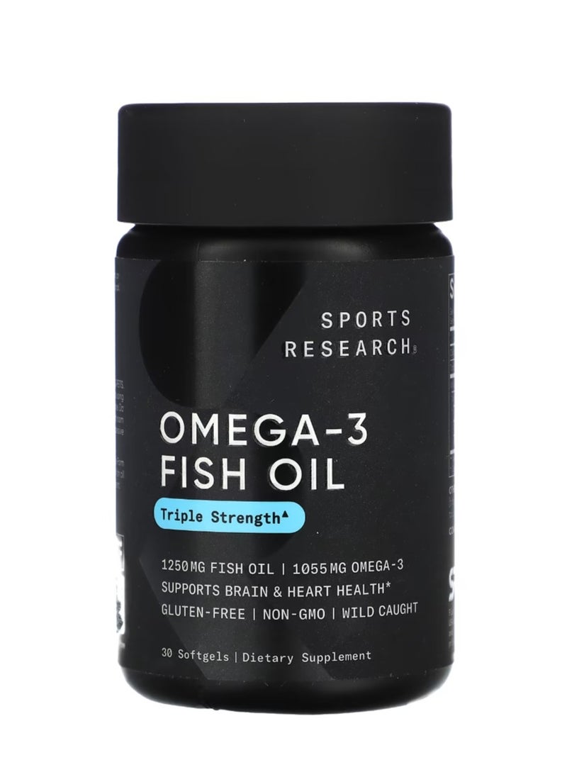 Omega-3 Fish Oil Triple Strength 30 Softgels - pzsku/Z4AEB2FCA5D9862E13C21Z/45/_/1736769952/be1f0e49-6f70-4dbe-803e-f99788bb67ad