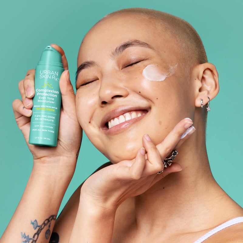 Urban Skin RxÂ® Complexion Protection Even Tone SPF30 Moisturizer, Sheer, Lightweight, Non-Pore Clogging Cream Hydrates & Provides Sun Protection, With Squalane, Hyaluronic Acid & Vitamin E, 1.7 Oz - Image 2