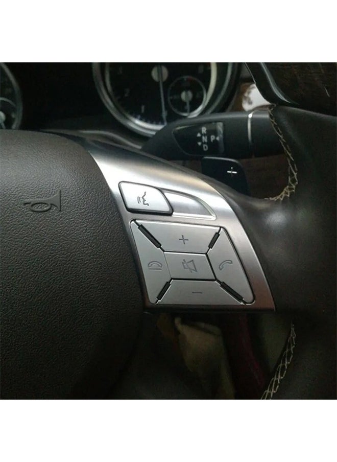 Generic - Cover Car Seat Control Buttons For Mercedes E & B & ML & CLA & C & A & Gl & GLK & CLS & GLA/ 12 Pieces - Image 1