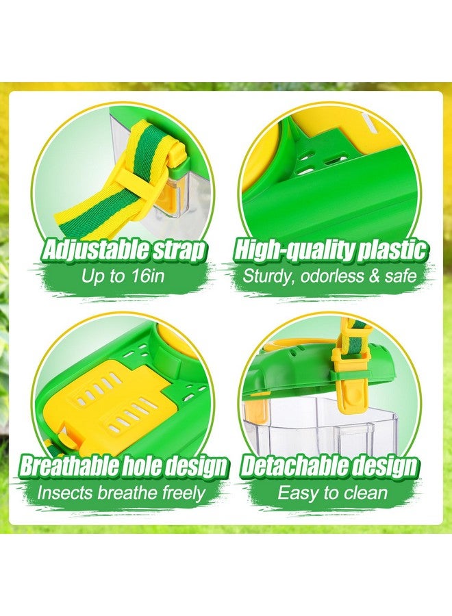 Biubee 2Sets Bug Catcher for Kids - Sturdy Kids Bug Catching Kit Gifts with Collector Butterfly Net Tweezer, Bugs Habitat Outdoor Explorer Kit for Age 3 4 5 6 7 8, 8Pcs - Image 5