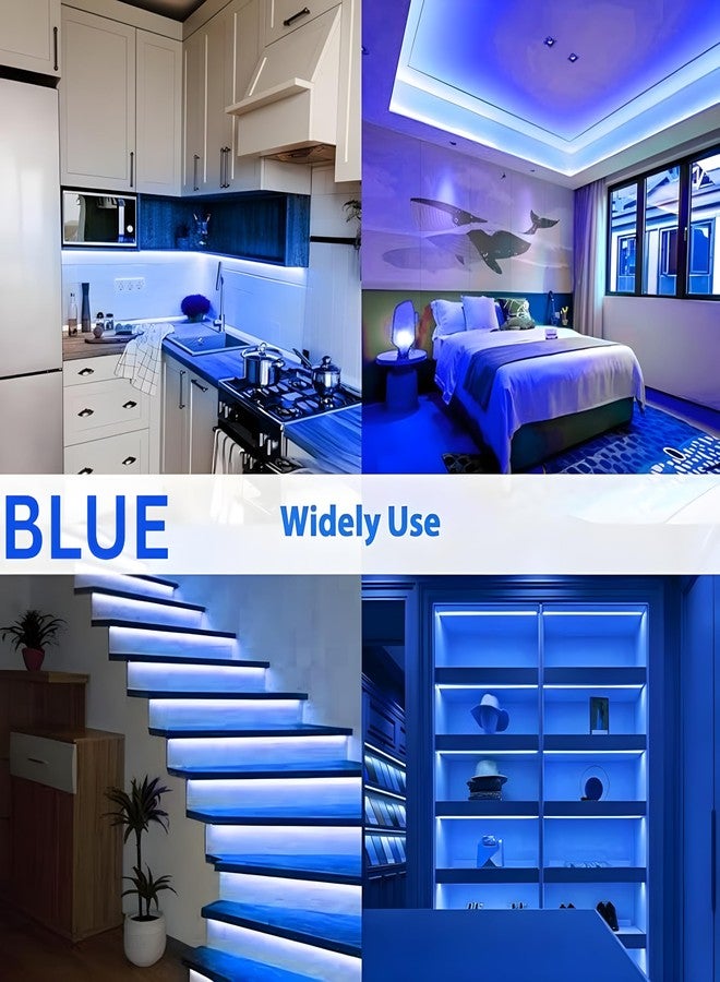 HEADLY 5-Metre Neon Light Strip with 600 LEDs and 12V Adapter - Ideal for Wall Decorations,Parties Celebrations,Bars and Custom Neon Displays (Pack of 1) (Blue) - Image 4