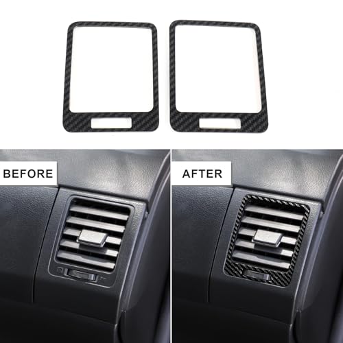 Fancemot 13 Pcs Carbon Fiber Interior Trim Cover Kit Compatible with Toyota Corolla 2009 2010 2011 2012 2013, AC Air Vent Cover Window Lift Switch Panel Cover Gear Shift Panel Cover - Image 4