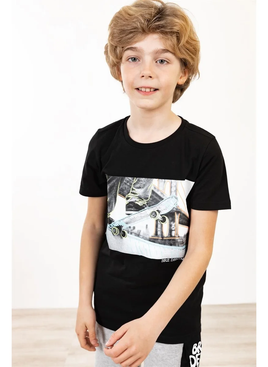 BRZ Collection Skate Printed Boy T-Shirt