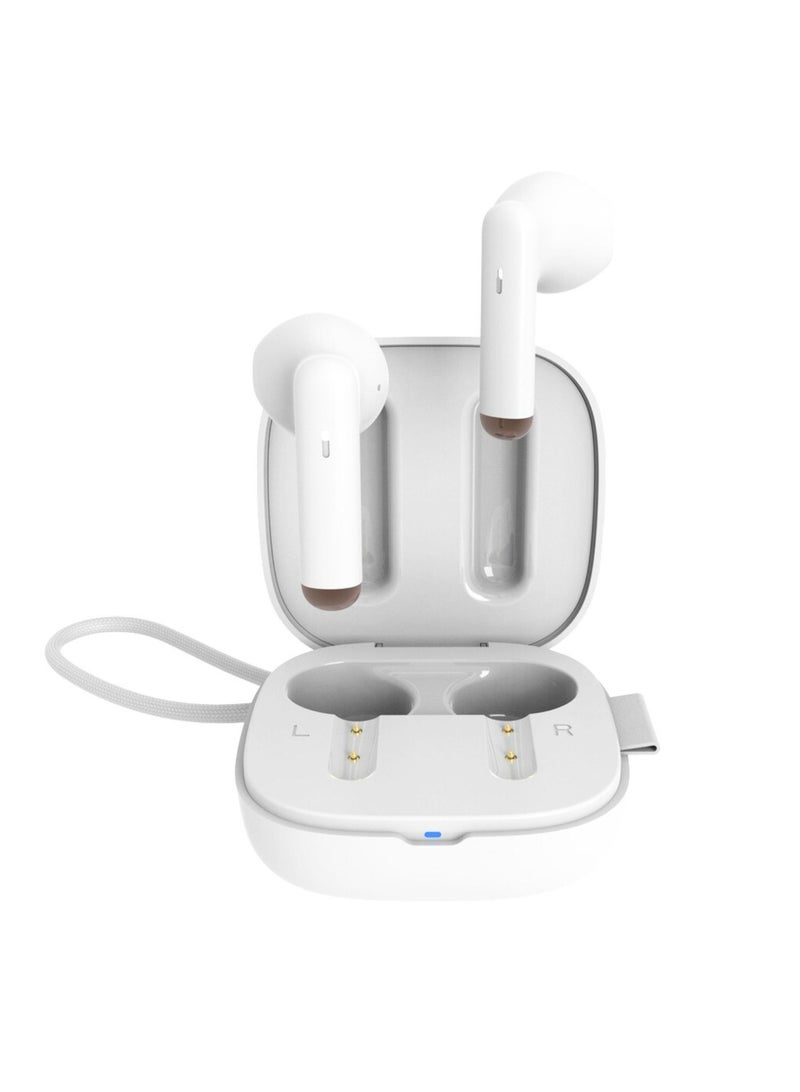 Soundtec Super Mini and Lightweight TWS Earbuds - White