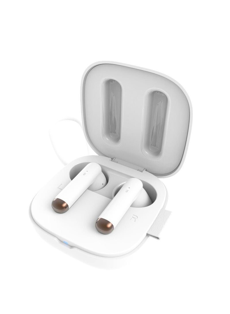 Soundtec Super Mini and Lightweight TWS Earbuds - White