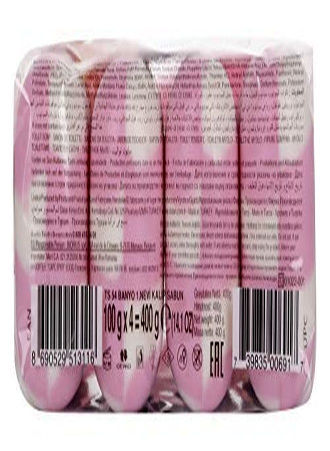 دالان صابون دالان فروتس الكريمي للتجميل - الرمان، الوردي والأبيض، 100 غرام (عبوة من 4 قطع) - Image 5