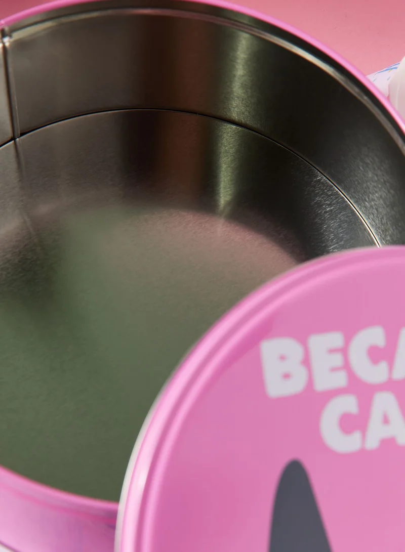 Half Moon Bay Jolly Awesome Because Cake Storage Tin