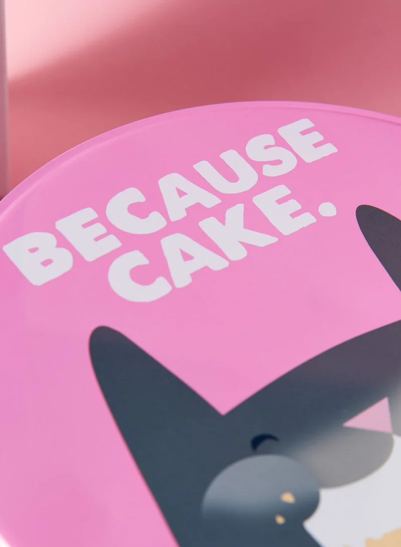 Half Moon Bay Jolly Awesome Because Cake Storage Tin