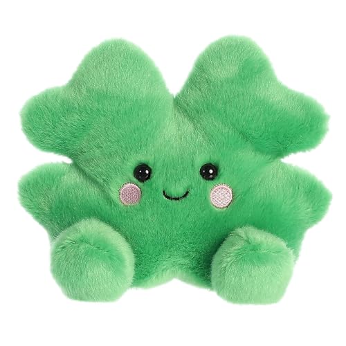 Aurora Adorable Palm Pals Chance Clover Stuffed Animal Fun Collectible Plush for Kids and Adult Collectors Perfect for Decorating Rooms and Birthday Gifts Green 55 Inches - Image 1