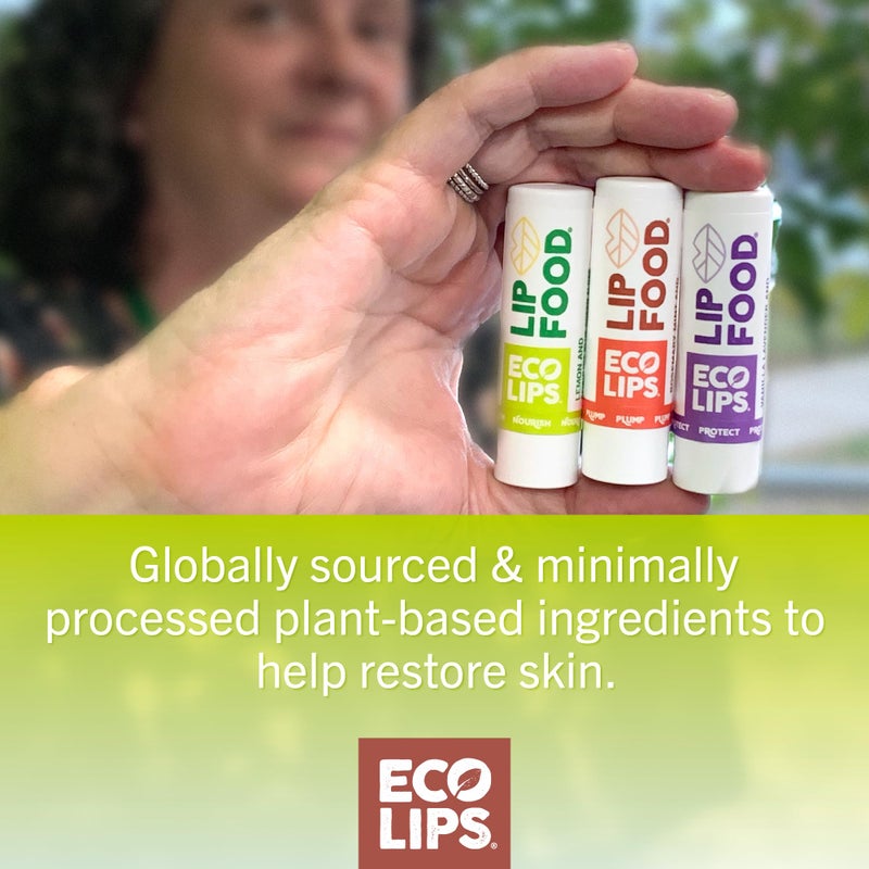 Eco Lips Lip Food - Nutrient Dense & Organic Lip Balm (Nourish, Plump and Protect) - Image 2