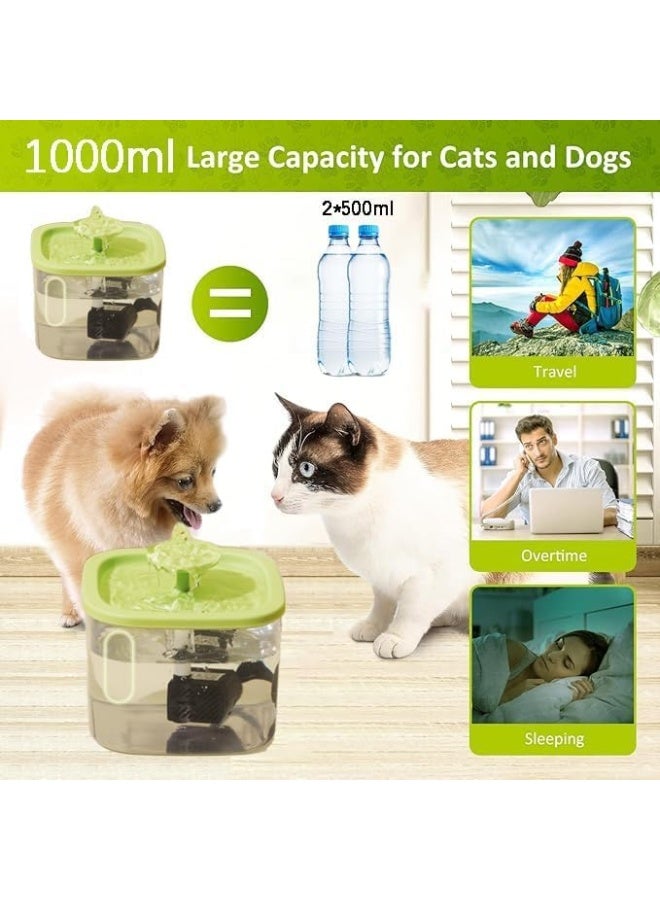 Neostyle NeoStyle Cat Water Dispenser, 1L Ultra Quiet Pet Water Dispenser, Intelligent Pet Water Dispenser with Automatic Circulation Filtration, Suitable for Cats, Dogs and Other Pets  - Image 4