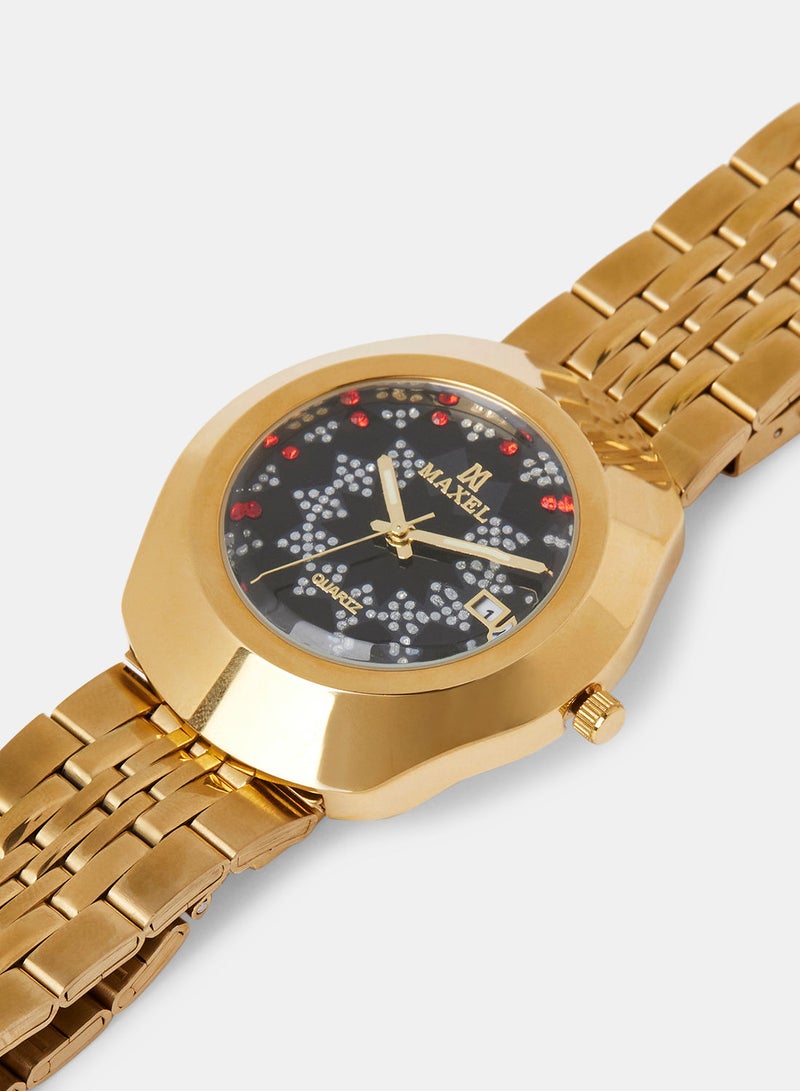 Maxel ساعة يد رجالية من Diastar Heritage Premium Analog MX592 - 38 مم - Image 3