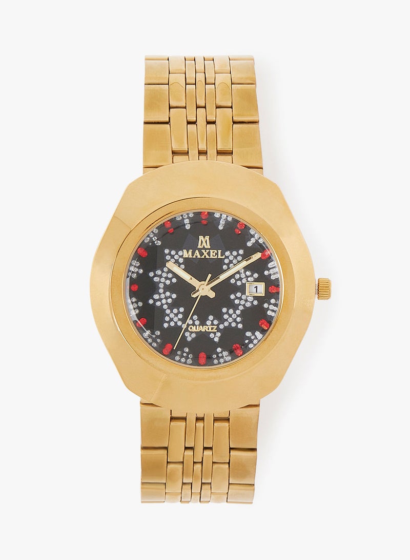 Maxel ساعة يد رجالية من Diastar Heritage Premium Analog MX592 - 38 مم - Image 1