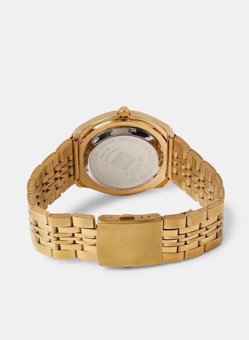 Maxel ساعة يد رجالية من Diastar Heritage Premium Analog MX592 - 38 مم - Image 2