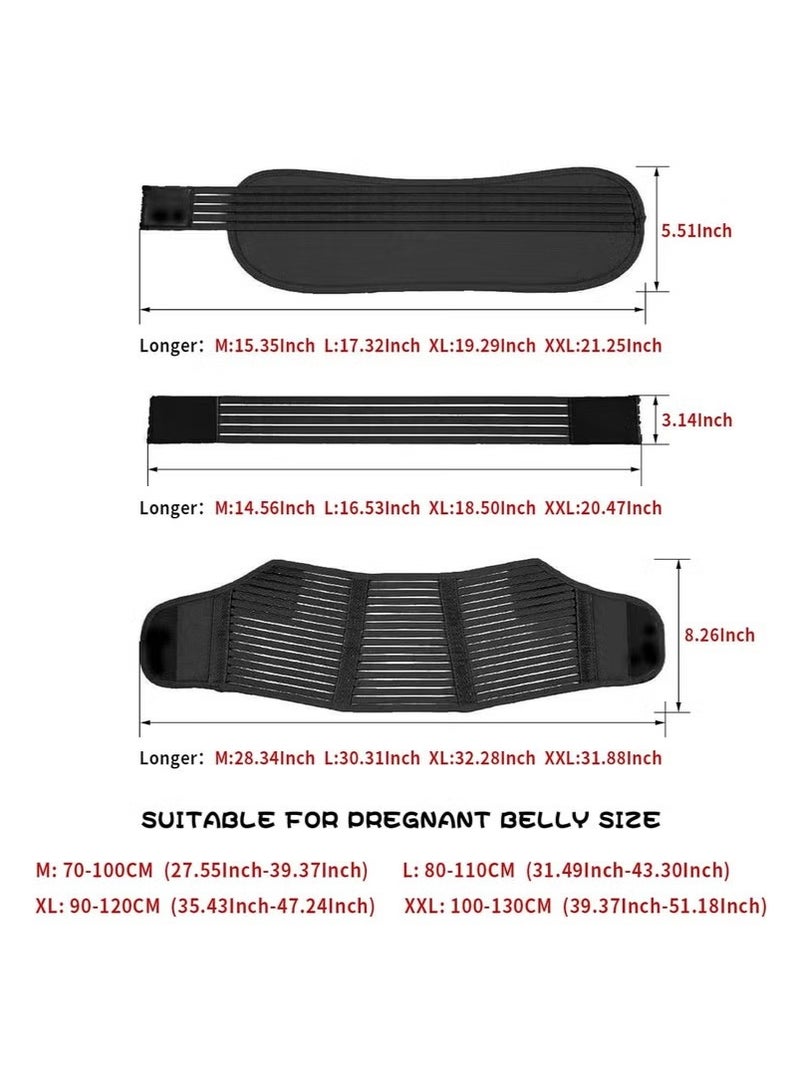 3-in-1 Pregnancy Support Maternity Belt Waist Back Abdomen Brace Band - Image 4