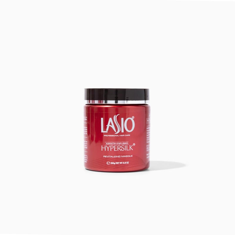 Lasio Hypersilk Revitalizing Hair Masque â€“ Deep Conditioning & Hair Repair with Cocamide Oil & Keratin â€“ Enhances Keratin Treatment Longevity â€“ For Dry, Damaged & Color-Treated Hair â€“ 4.43 oz - Image 1