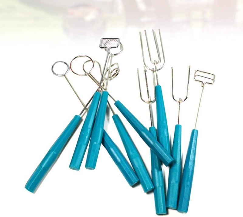 comfrt 10pcs Chocolate Dipping Fork Set Candy Melts Candy Decorating Fondue DIY Decorating Tool Set Baking Supplies - Image 5