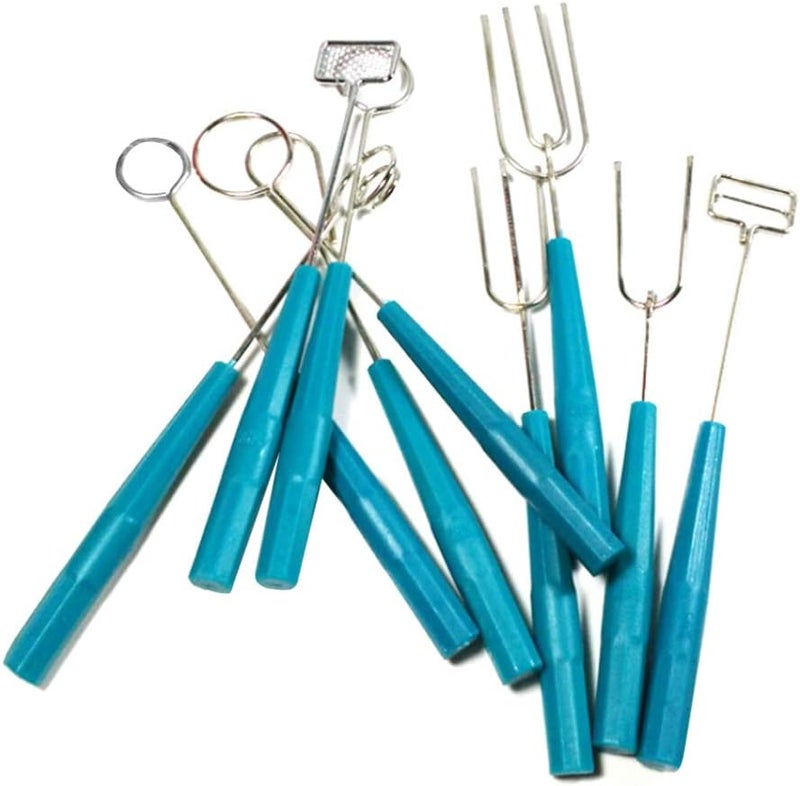 comfrt 10pcs Chocolate Dipping Fork Set Candy Melts Candy Decorating Fondue DIY Decorating Tool Set Baking Supplies - Image 1