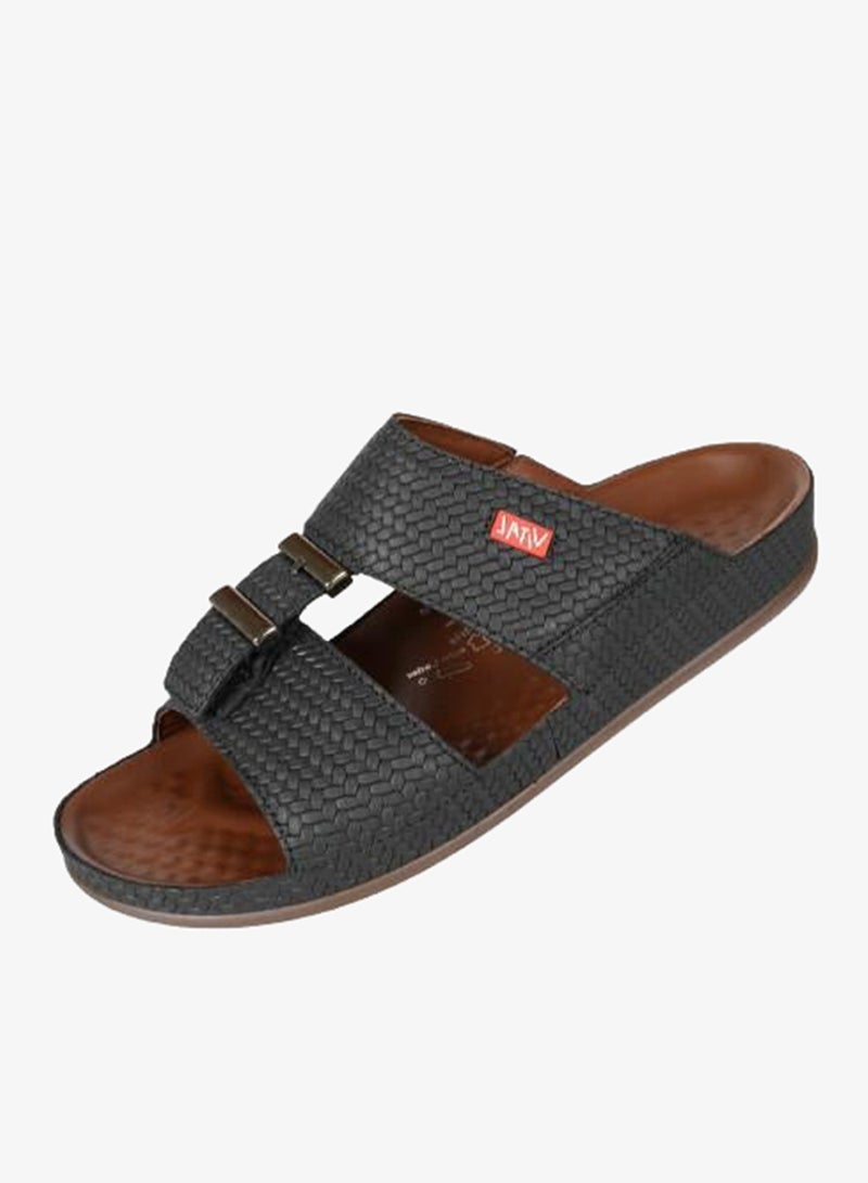 VITAL 148-1102 Vital Mens Vital - Country Sandals 09131B Black - Image 1