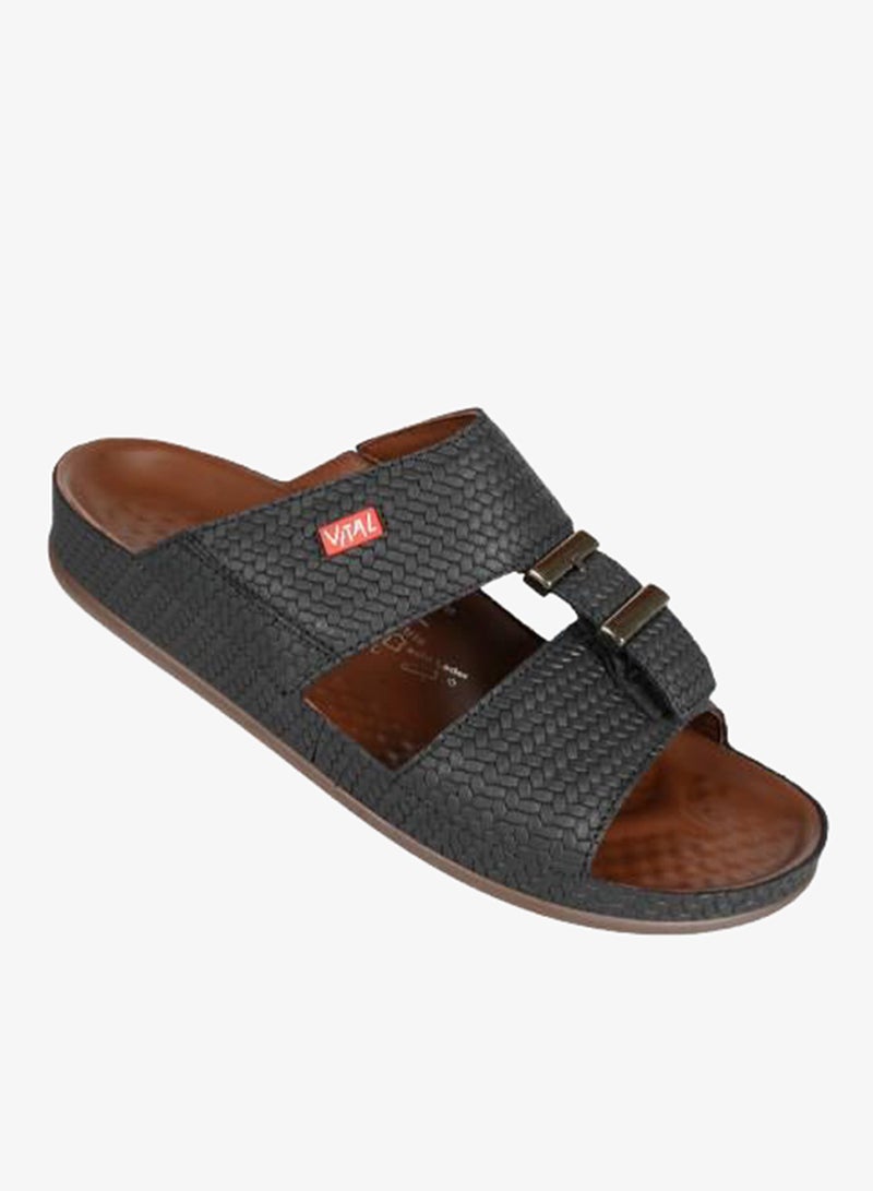 VITAL 148-1102 Vital Mens Vital - Country Sandals 09131B Black - Image 2