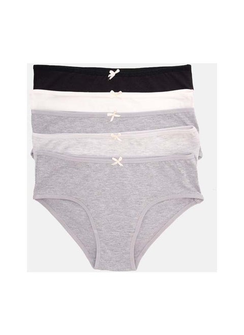 Pack of 5 Colored Brief Panties