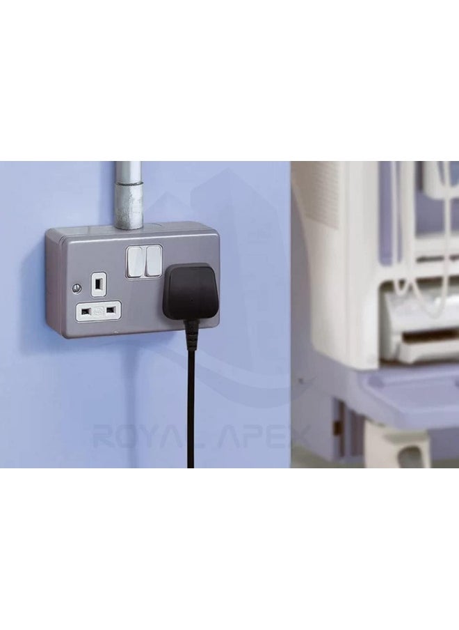 melfi Metal Clade Electrical Wall Switch: Epoxy Gray Powder Coated for Enhanced Durability (METAL CLADE SWITCH SOCKET 13A DOUBLE)  - Image 3
