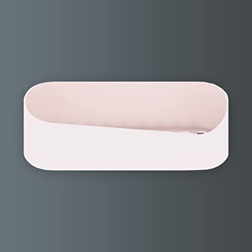 Klaxon Brian Self Adhesive Wall Shelf | ABS Bathroom & Kitchen Wall Organizer (White) - Image 5