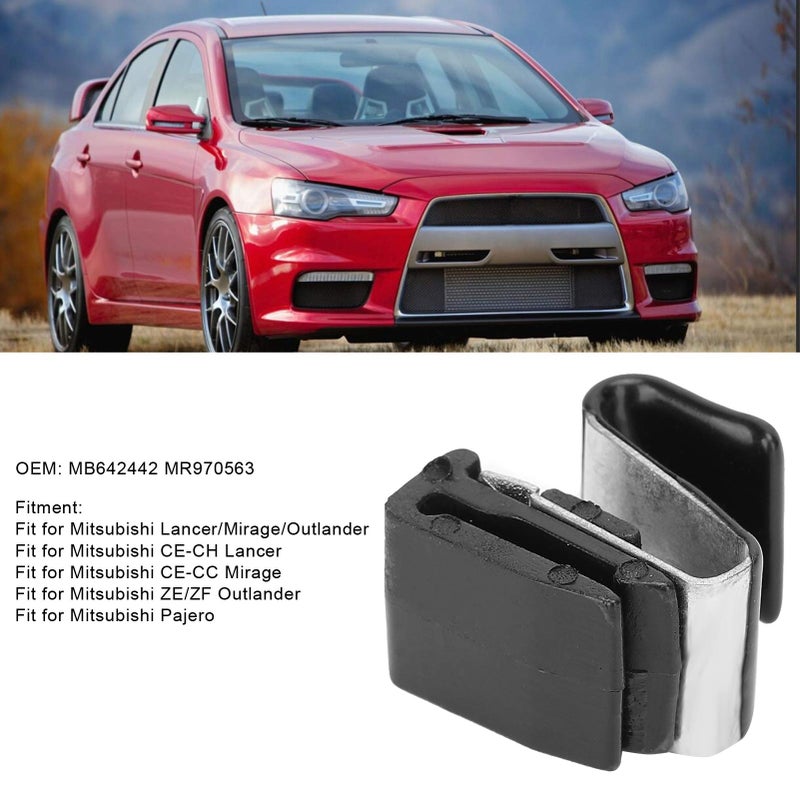 Akozon Fuel Gas Lid Door Spring Clip, Fuel Door Lid Spring Release Clip MB642442 MR970563 Fit for Mitsubishi Lancer/Mirage/Outlander - Image 2