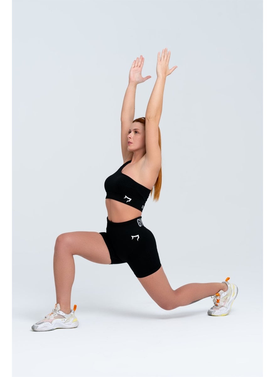 Gymwolves Women's Sports Shorts | Seamless Sports Shorts |  - Image 5