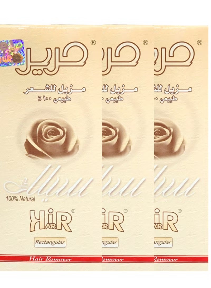 حرير سويت إزالة الشعر الطبيعي بدون ألم 3 قطع  (قد يختلف شكل العبوة) - Image 1
