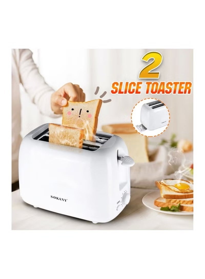 سوكاني محمصة خبز توست لقطعتين من سوكاني - 700 وات، HJT-022 - Image 2
