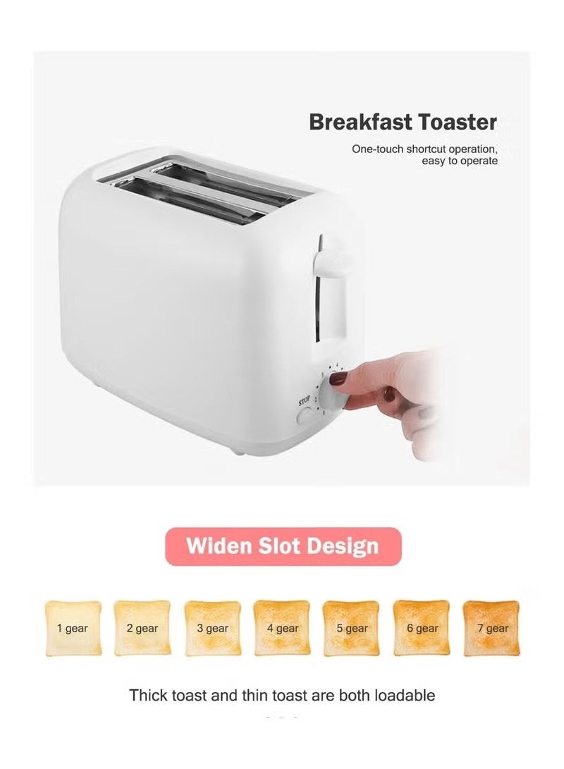 سوكاني محمصة خبز توست لقطعتين من سوكاني - 700 وات، HJT-022 - Image 5