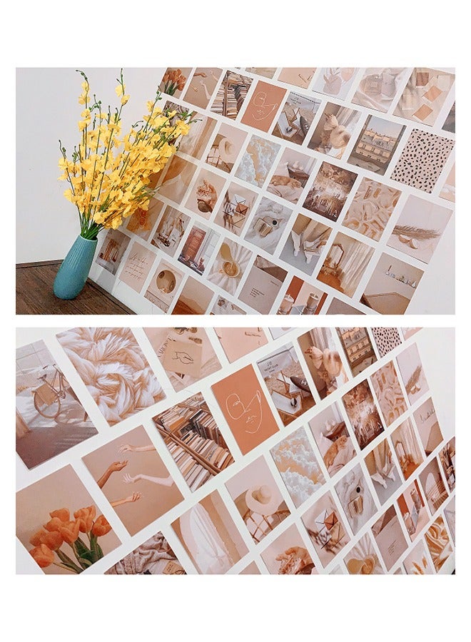 OASIS DESERT 50 PCS Wall Collage Set - Beautiful Room Decoration, Pattern Wall Decorations, Wall Hanging Book Covers, Unique Independent Music Style Dormitory Photo Display, Thick Cardboard - Image 2