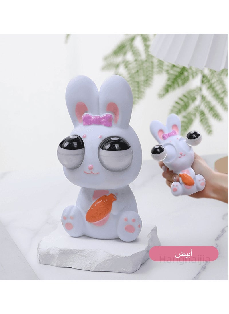 Hanghaijia Squeeze Stress Relief Eyeball Burst Popping rabbit for All Occasions Party Funny Favors Toys  - Image 1