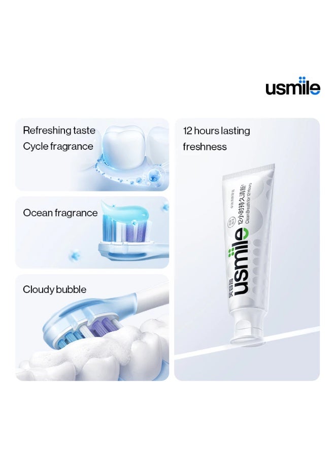 Usmile Highly Effective Whitening Toothpaste Osmanthus Fragrans,(120g) - Image 5