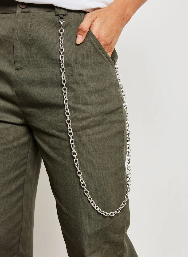 Missguided Chain Detail Cargo Trouser