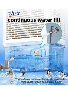 Wtrtr 80 Liters Evaporative Air Cooler for Home  - Image 4