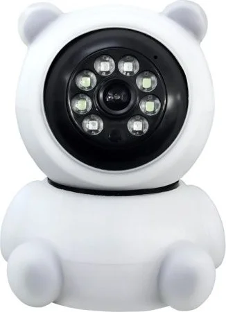 Lisa Butik Lisa Boutique Panda 360° 1080P IP Security Camera Night Vision LED Light Alarm IP Wifi Camera CMR22