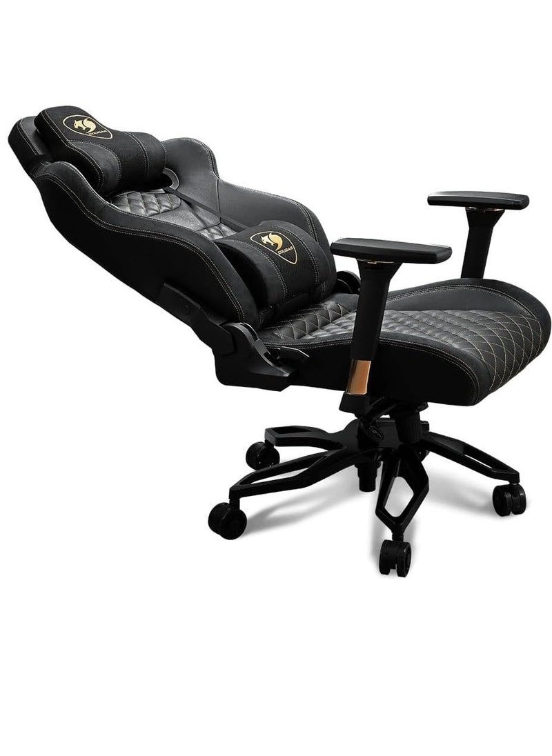 Cougar - Gaming Chair Armor Titan Pro Royal, Steel-Frame, Breathable PVC Leather, 170° Recliner System, 160Kg Weight Capacity, Memory Foam, 4D Adjustable Arm-Rest, Aluminium 5-Star Base - Image 1