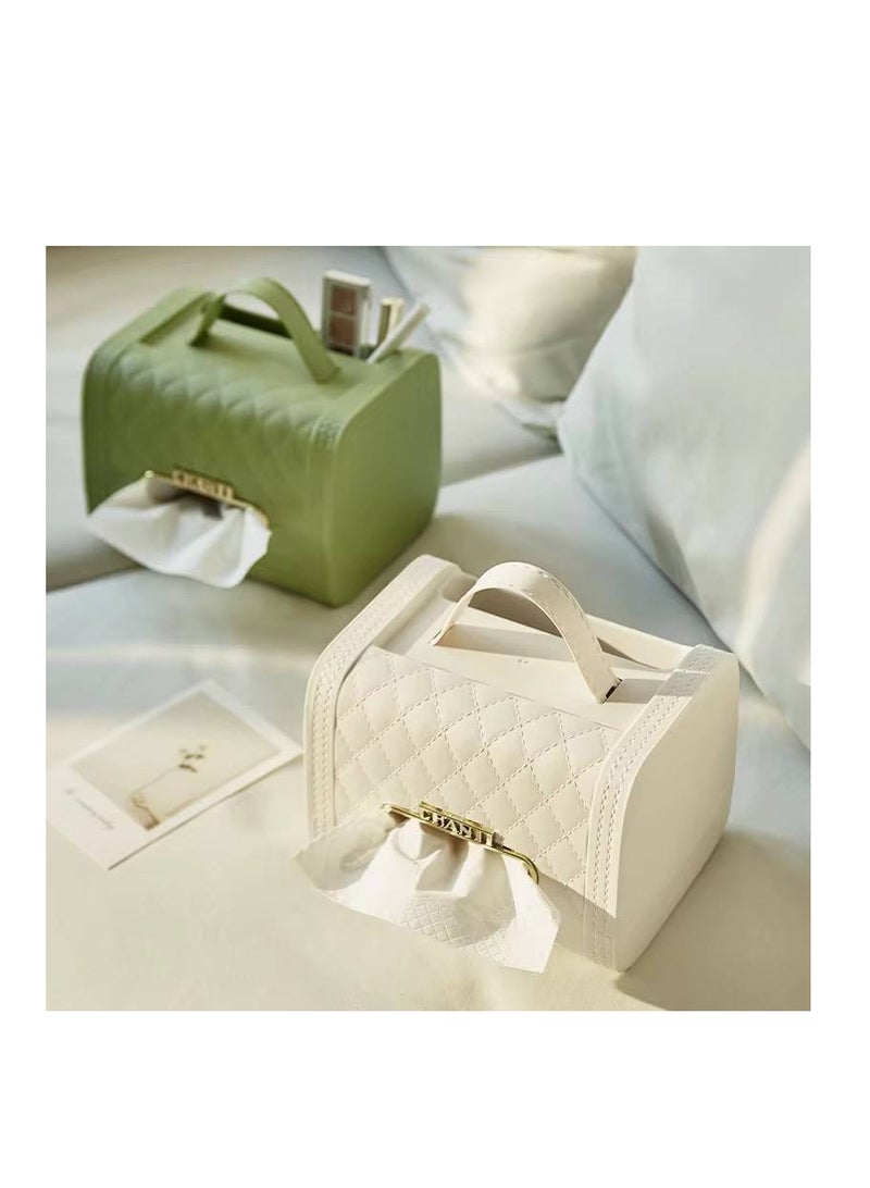 علبة مناديل على شكل شنطه - Image 1