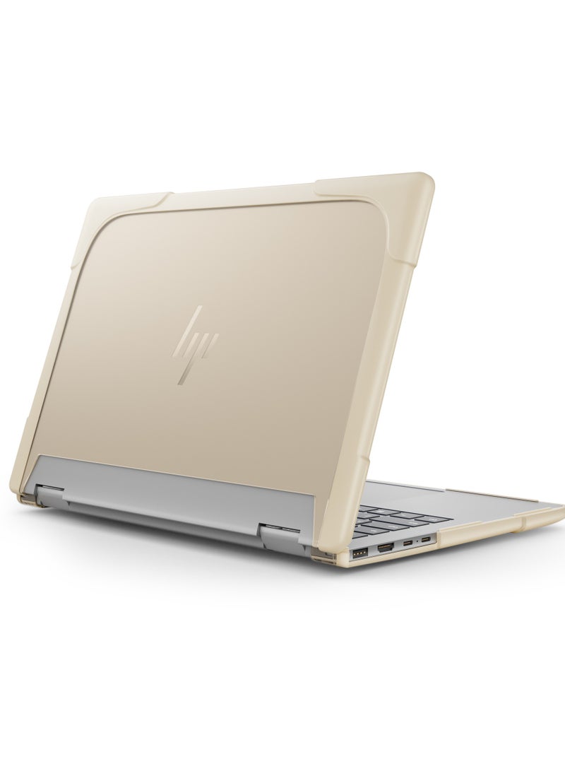 general Compatible with 14 inch HP Envy X360-14 2024 2-in-1 Laptop Protective Shell - Heavy Duty Rugged Hard Shell Cover Frosted Heat Dissipation and Anti Drop