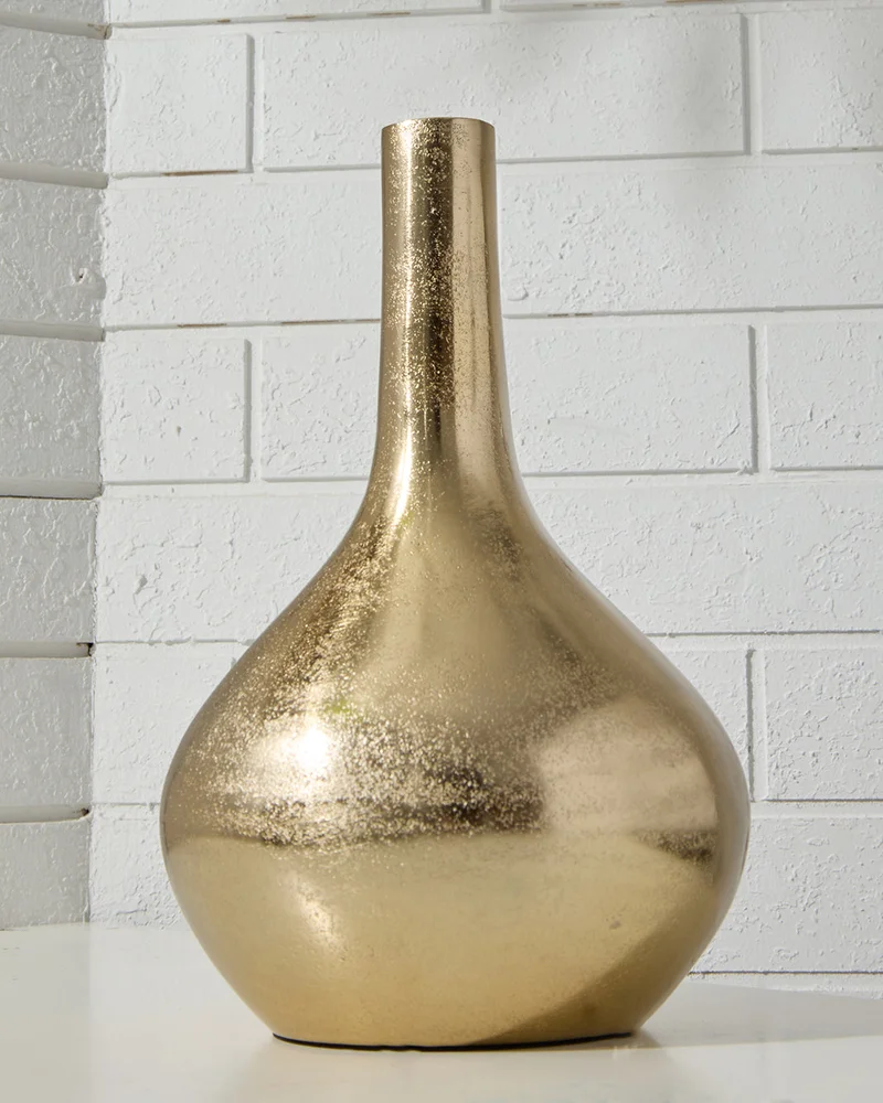 REDTAG Gold Orlando Metal Vase